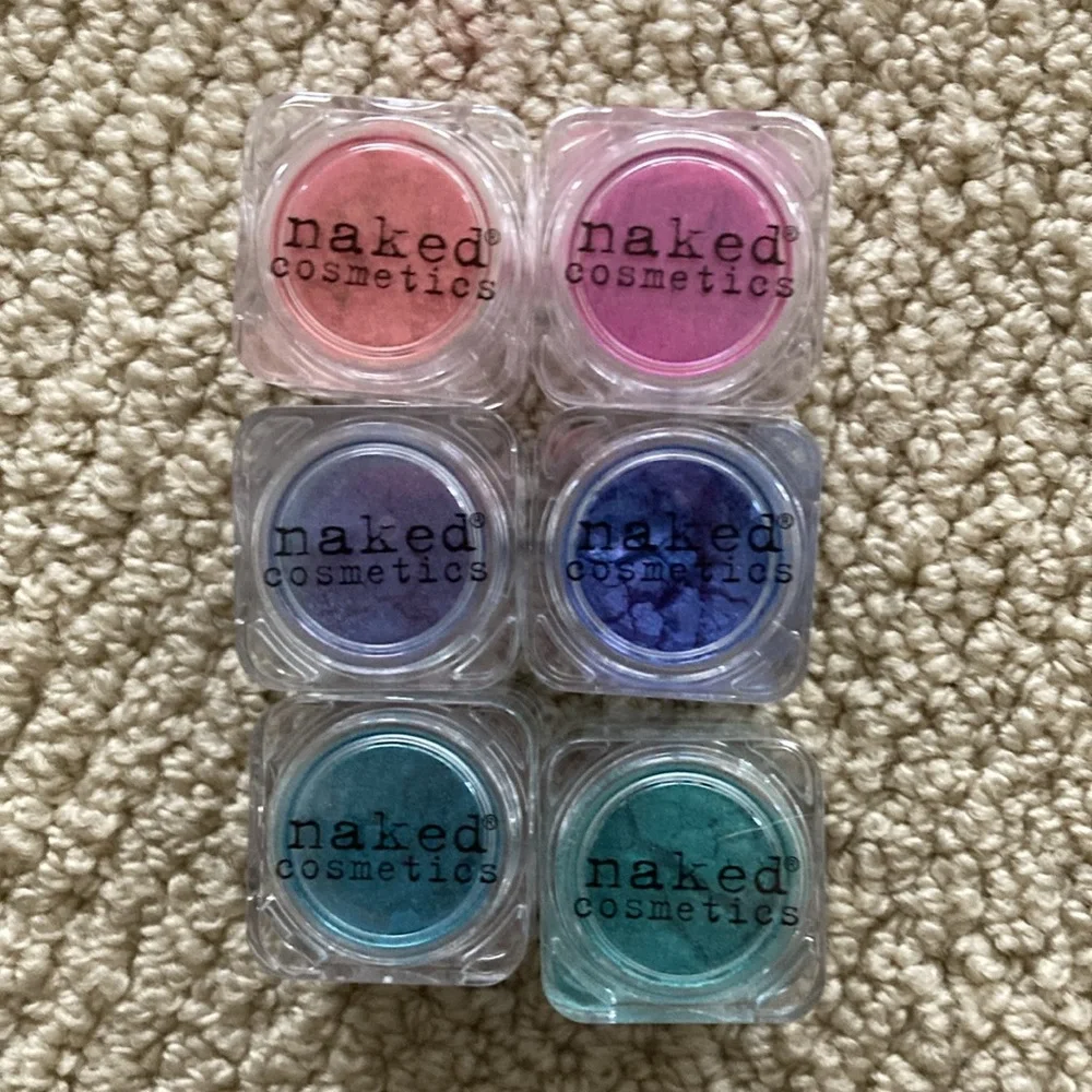 Naked Cosmetics Tropical Indulgence Collection of 6 Loose Eyeshadow Mica Pigment